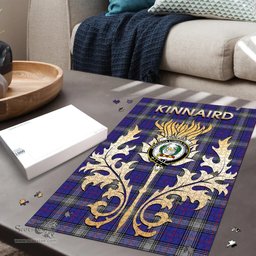 Scottish Kinnaird Clan Tartan Puzzle - Thistle Scotland Style Scottish Plaid Tartan Plaid