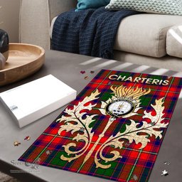 Scottish Charteris Clan Tartan Puzzle - Thistle Scotland Style Scottish Plaid Tartan Plaid