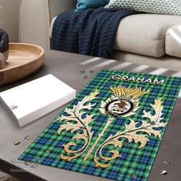 Scottish Graham of Montrose Ancient Clan Tartan Puzzle - Thistle Scotland Style Scottish Plaid Tartan Plaid