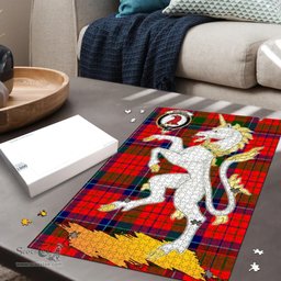Scottish MacNicol of Scorrybreac Clan Tartan Puzzle - Unicorn Style Scottish Plaid Tartan Plaid