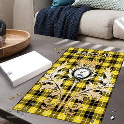 Scottish Barclay Dress Modern Clan Tartan Puzzle - Thistle Scotland Style Scottish Plaid Tartan Plaid