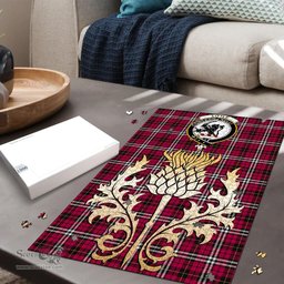 Scottish Little Clan Tartan Puzzle - Thistle Gold Style Scottish Plaid Tartan Plaid