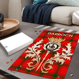 Scottish Darroch Clan Tartan Puzzle - Thistle Scotland Style Scottish Plaid Tartan Plaid