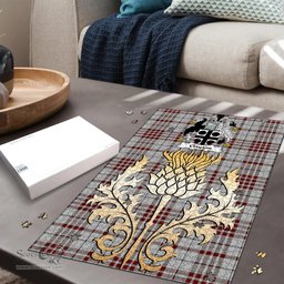 Scottish Clayton Clan Tartan Puzzle - Thistle Gold Style Scottish Plaid Tartan Plaid
