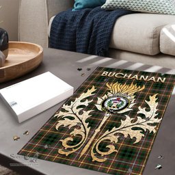 Scottish Buchanan Hunting Clan Tartan Puzzle - Thistle Scotland Style Scottish Plaid Tartan Plaid