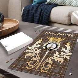 Scottish MacIntyre Hunting Weathered Clan Tartan Puzzle - Thistle Scotland Style Scottish Plaid Tartan Plaid