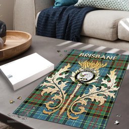 Scottish Brisbane modern Clan Tartan Puzzle - Thistle Scotland Style Scottish Plaid Tartan Plaid