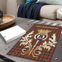 Scottish MacNaughton Ancient Clan Tartan Puzzle - Thistle Scotland Style Scottish Plaid Tartan Plaid