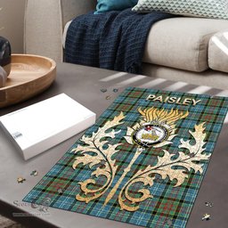 Scottish Paisley Clan Tartan Puzzle - Thistle Scotland Style Scottish Plaid Tartan Plaid