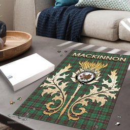 Scottish MacKinnon Hunting Ancient Clan Tartan Puzzle - Thistle Scotland Style Scottish Plaid Tartan Plaid