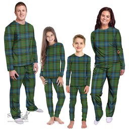 Scottish MacMillan Hunting Ancient Clan Tartan Pyjama Family Set - Classic Scottish Plaid Tartan Plaid