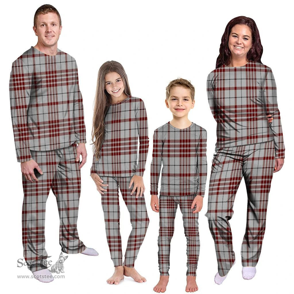 Scottish Clayton Clan Tartan Pyjama Family Set - Classic Scottish Plaid Tartan Plaid