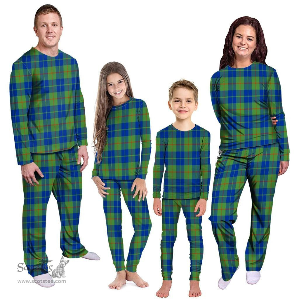 Scottish Barclay Hunting Ancient Clan Tartan Pyjama Family Set - Classic Scottish Plaid Tartan Plaid