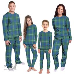 Scottish MacIntyre Hunting Ancient Clan Tartan Pyjama Family Set - Classic Scottish Plaid Tartan Plaid
