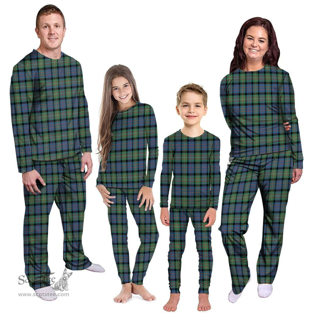 Scottish MacDonnell of Glengarry Ancient Clan Tartan Pyjama Family Set - Classic Scottish Plaid Tartan Plaid