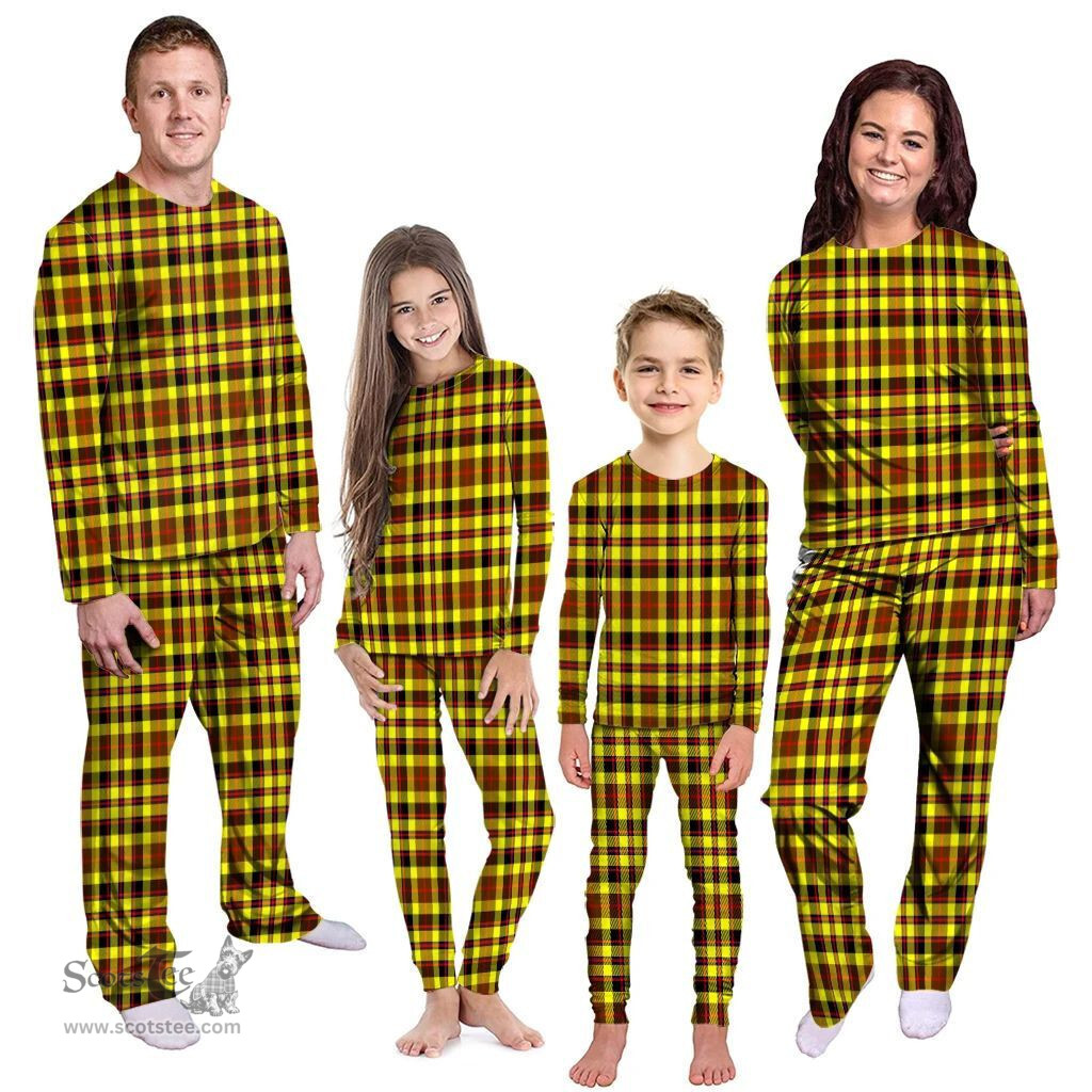 Scottish Jardine Clan Tartan Pyjama Family Set - Classic Scottish Plaid Tartan Plaid