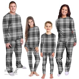 Scottish Glendinning Clan Tartan Pyjama Family Set - Classic Scottish Plaid Tartan Plaid