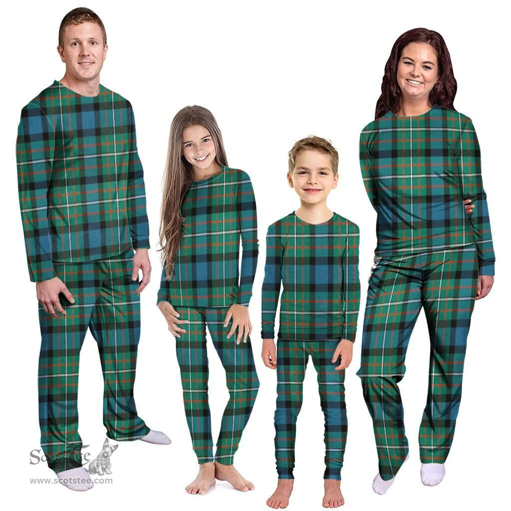 Scottish FERGUSON ANCIENT Clan Tartan Pyjama Family Set - Classic Scottish Plaid Tartan Plaid
