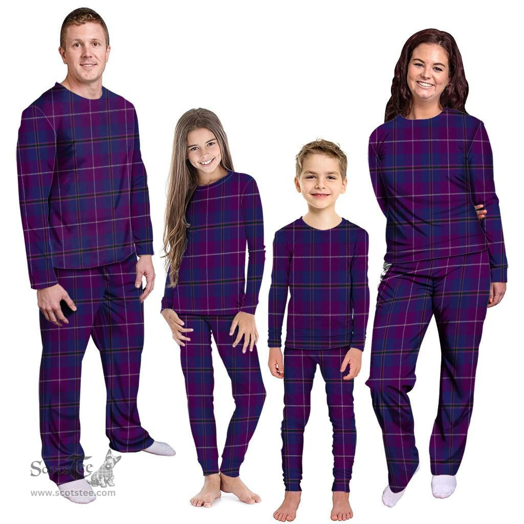 Scottish Pride of Glencoe Clan Tartan Pyjama Family Set - Classic Scottish Plaid Tartan Plaid