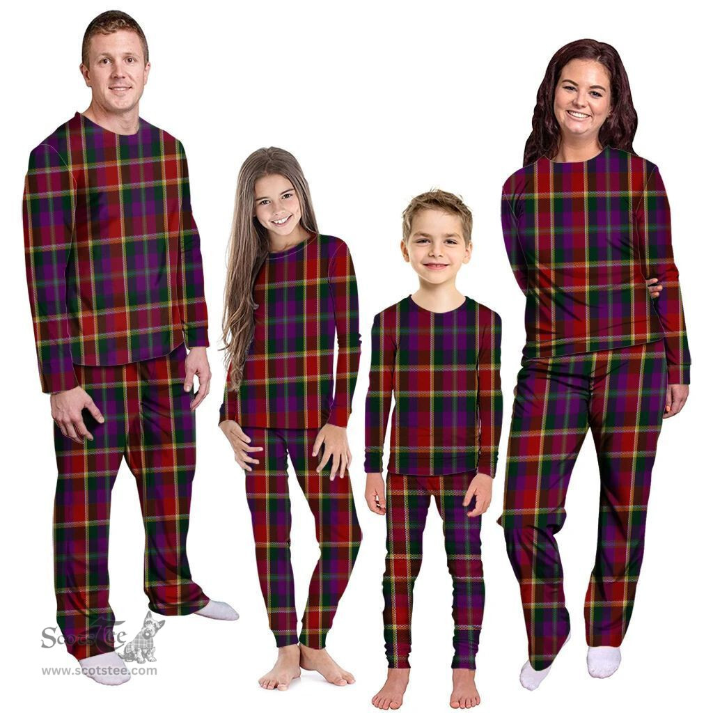 Scottish Walter Clan Tartan Pyjama Family Set - Classic Scottish Plaid Tartan Plaid