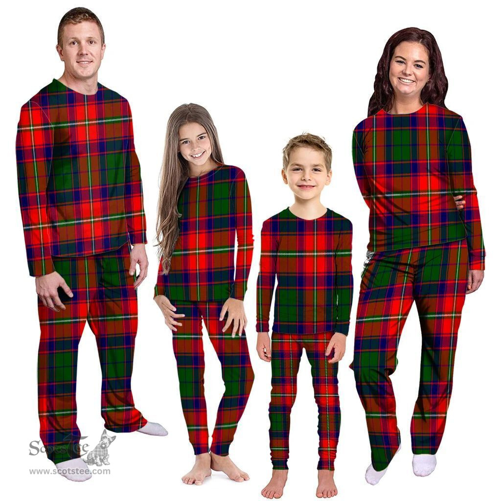 Scottish Wauchope Tartan Clan Tartan Pyjama Family Set - Classic Scottish Plaid Tartan Plaid