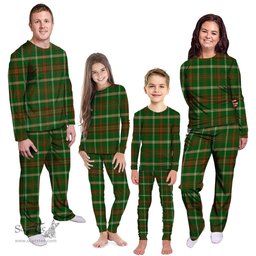 Scottish Copeland Clan Tartan Pyjama Family Set - Classic Scottish Plaid Tartan Plaid