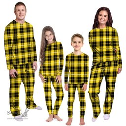 Scottish Barclay Dress Modern Clan Tartan Pyjama Family Set - Classic Scottish Plaid Tartan Plaid