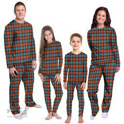 Scottish MacLachlan Ancient Clan Tartan Pyjama Family Set - Classic Scottish Plaid Tartan Plaid