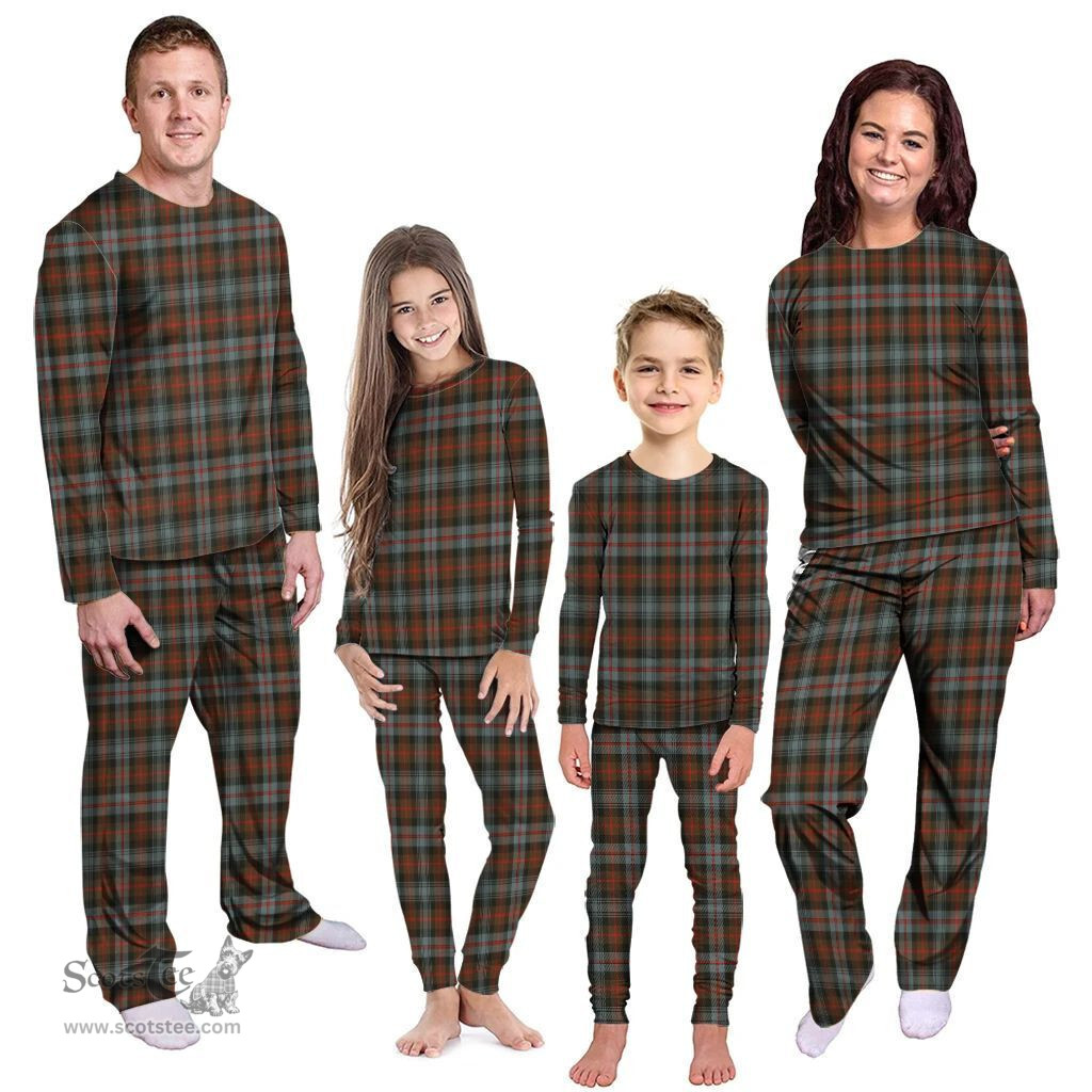 Scottish Murray of Atholl Weathered Clan Tartan Pyjama Family Set - Classic Scottish Plaid Tartan Plaid