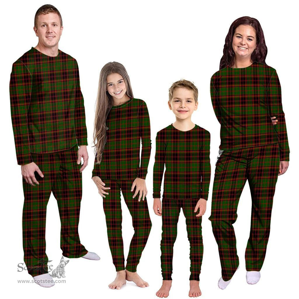 Scottish Buchan Modern Clan Tartan Pyjama Family Set - Classic Scottish Plaid Tartan Plaid