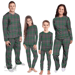 Scottish MacFarlane Hunting Ancient Clan Tartan Pyjama Family Set - Classic Scottish Plaid Tartan Plaid