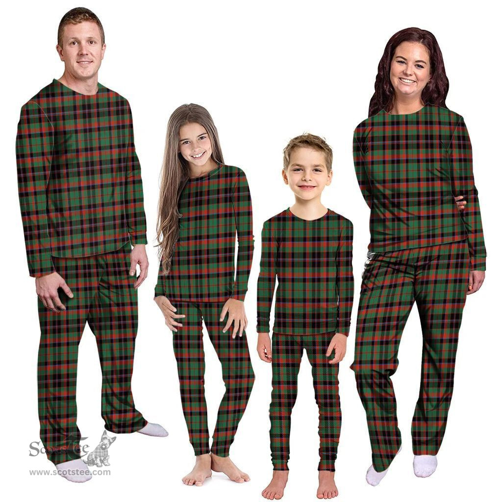 Scottish Cumming Hunting Ancient Clan Tartan Pyjama Family Set - Classic Scottish Plaid Tartan Plaid