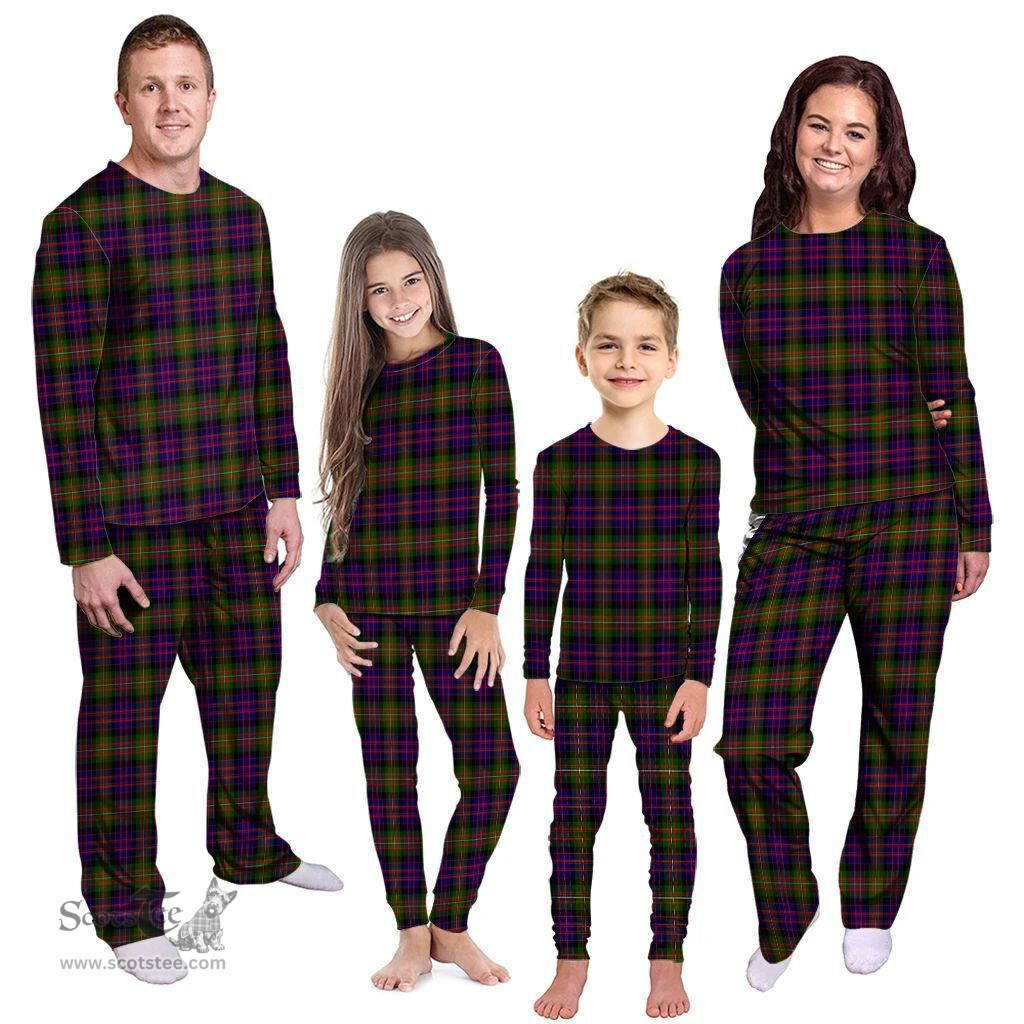 Scottish MacDonnell of Glengarry Modern Clan Tartan Pyjama Family Set - Classic Scottish Plaid Tartan Plaid