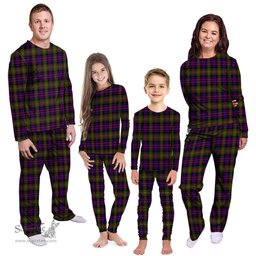 Scottish MacDonnell of Glengarry Modern Clan Tartan Pyjama Family Set - Classic Scottish Plaid Tartan Plaid