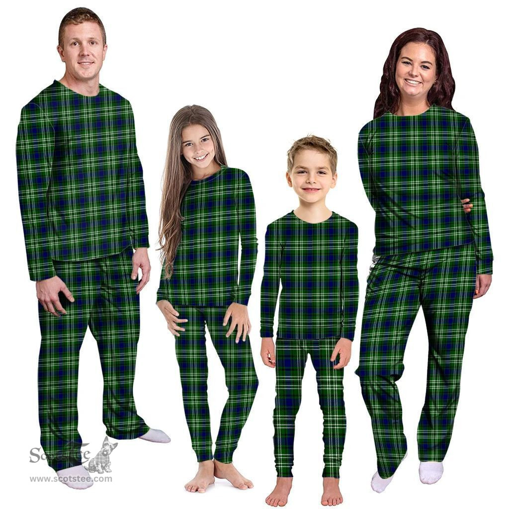 Scottish Swinton Clan Tartan Pyjama Family Set - Classic Scottish Plaid Tartan Plaid