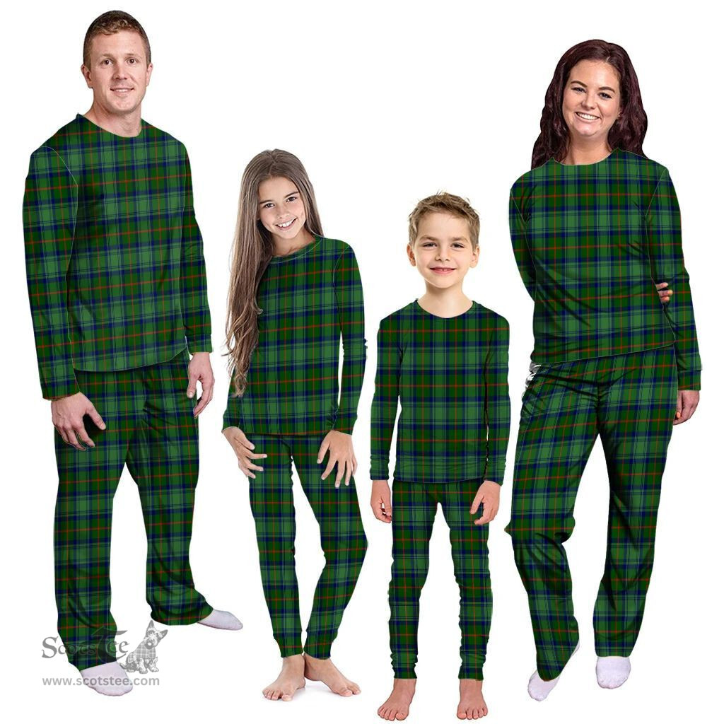 Scottish Cranstoun Clan Tartan Pyjama Family Set - Classic Scottish Plaid Tartan Plaid