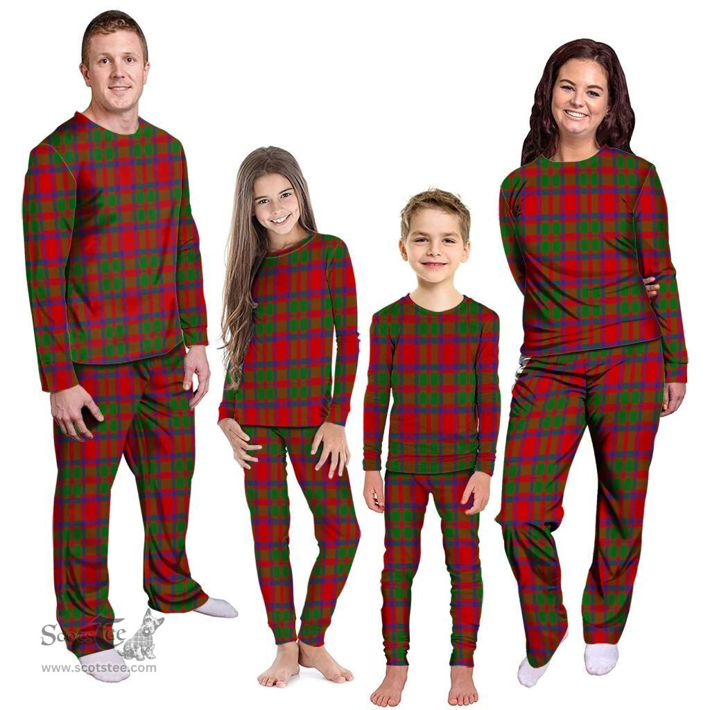 Scottish MacKintosh Modern Clan Tartan Pyjama Family Set - Classic Scottish Plaid Tartan Plaid