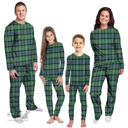 Scottish MacThomas Ancient Clan Tartan Pyjama Family Set - Classic Scottish Plaid Tartan Plaid
