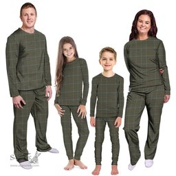 Scottish Haig Check Clan Tartan Pyjama Family Set - Classic Scottish Plaid Tartan Plaid