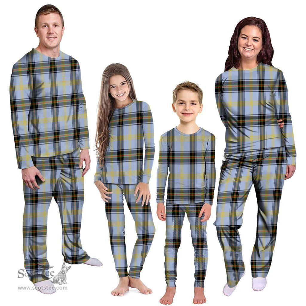 Scottish Bell of the Borders Clan Tartan Pyjama Family Set - Classic Scottish Plaid Tartan Plaid