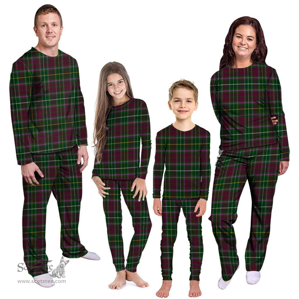 Scottish Crosbie Clan Tartan Pyjama Family Set - Classic Scottish Plaid Tartan Plaid