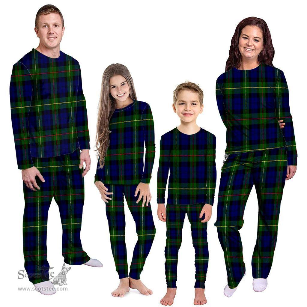 Scottish MacEwan Clan Tartan Pyjama Family Set - Classic Scottish Plaid Tartan Plaid