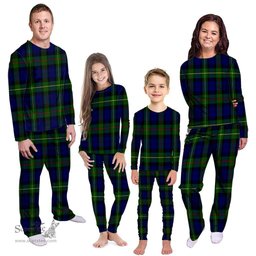 Scottish MacEwan Clan Tartan Pyjama Family Set - Classic Scottish Plaid Tartan Plaid