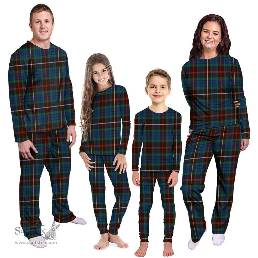 Scottish Fraser Hunting Ancient Clan Tartan Pyjama Family Set - Classic Scottish Plaid Tartan Plaid