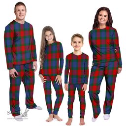 Scottish Mar Clan Tartan Pyjama Family Set - Classic Scottish Plaid Tartan Plaid