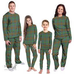 Scottish MacKintosh Hunting Ancient Clan Tartan Pyjama Family Set - Classic Scottish Plaid Tartan Plaid
