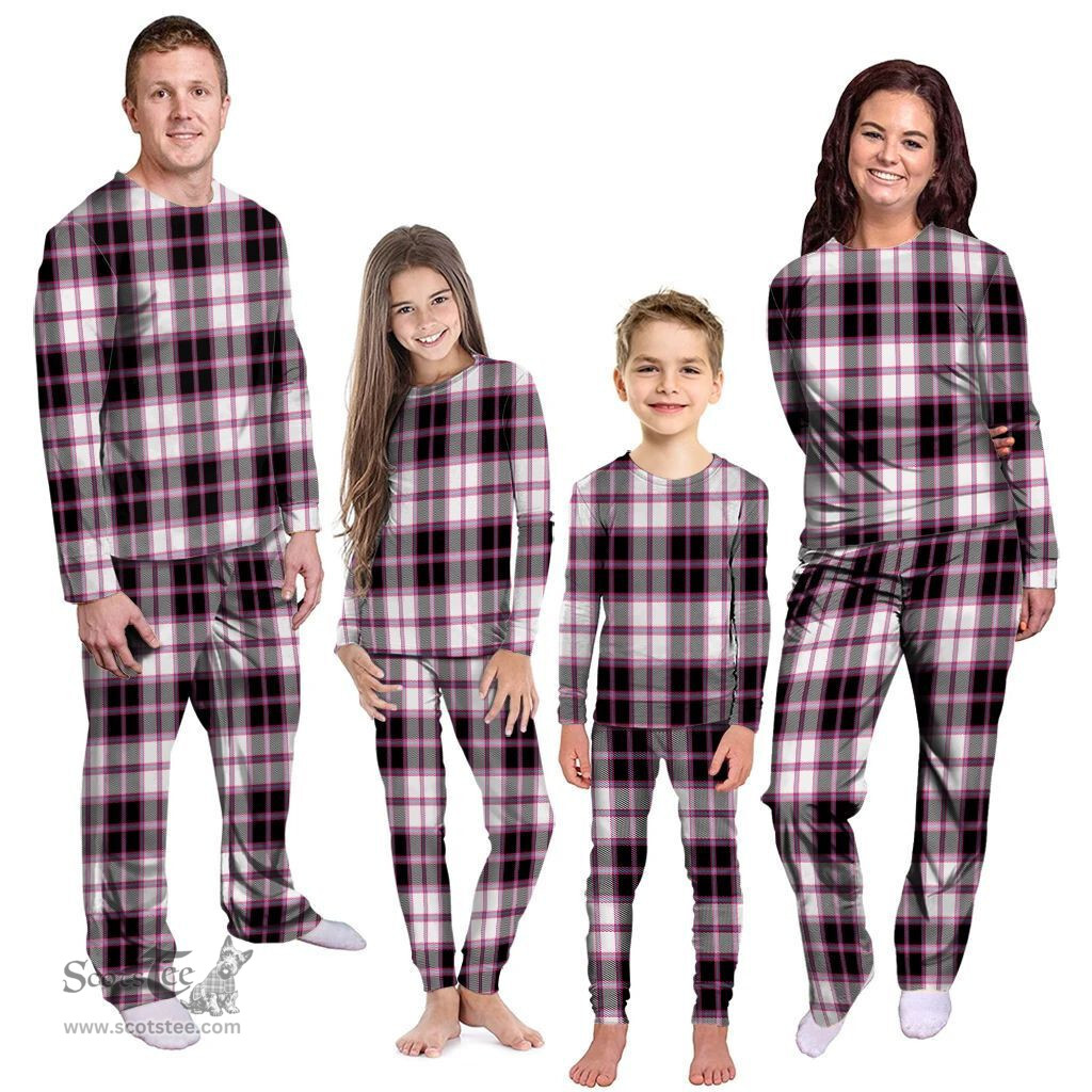 Scottish MacPherson Hunting Modern Clan Tartan Pyjama Family Set - Classic Scottish Plaid Tartan Plaid