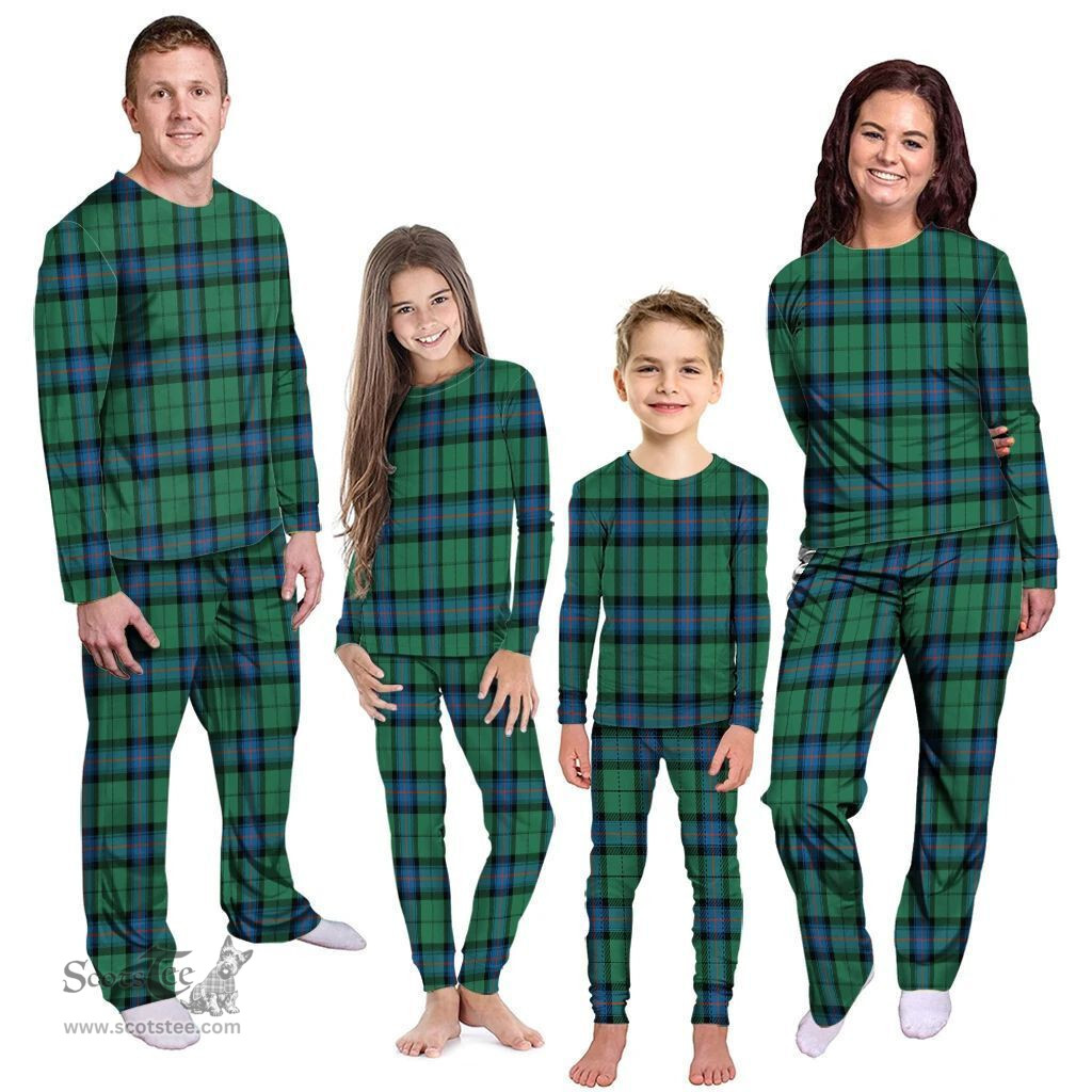Scottish Armstrong Ancient Clan Tartan Pyjama Family Set - Classic Scottish Plaid Tartan Plaid