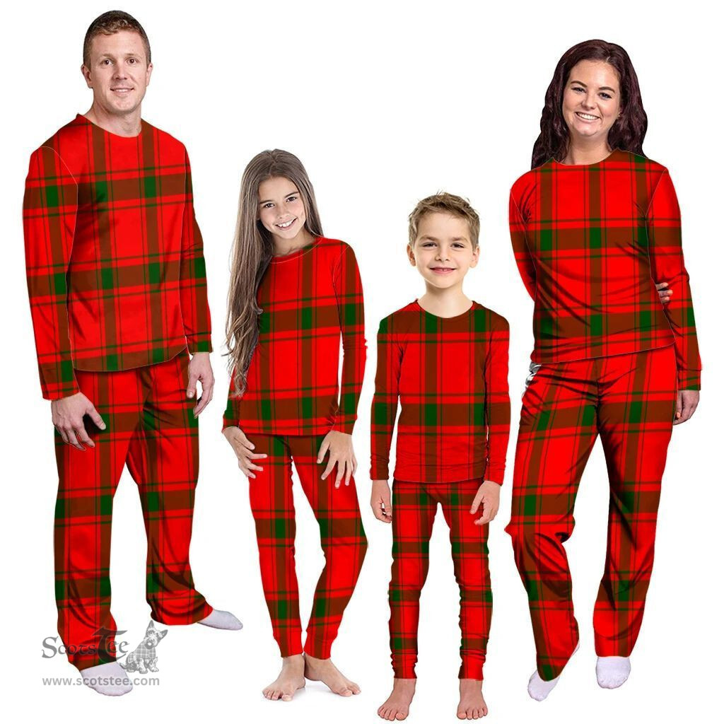 Scottish Darroch Clan Tartan Pyjama Family Set - Classic Scottish Plaid Tartan Plaid