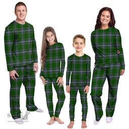 Scottish Pringle Clan Tartan Pyjama Family Set - Classic Scottish Plaid Tartan Plaid
